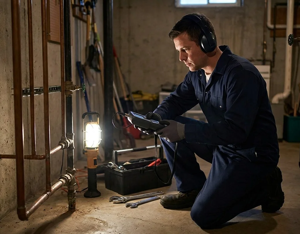Professional leak detection services in Parsippany