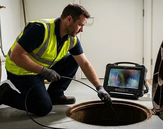 Sewer camera inspection services